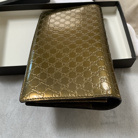 - Gucci metallic wallet - Picture 8 of 9